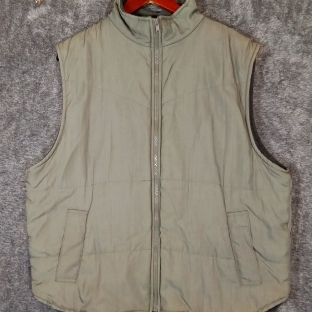 NATURAL LIFE Mens Vest Large Full Zip Outdoors Hiking Fleece Lining Size Large - Picture 2 of 11